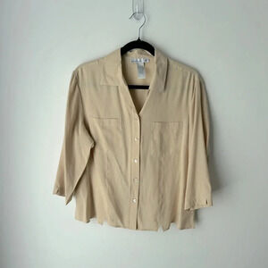 Vintage Cream Blouse